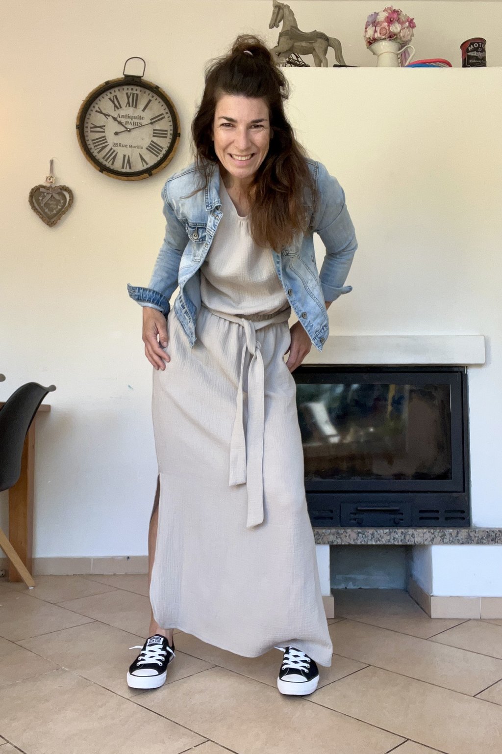 Letní mušelinové BOHO šaty