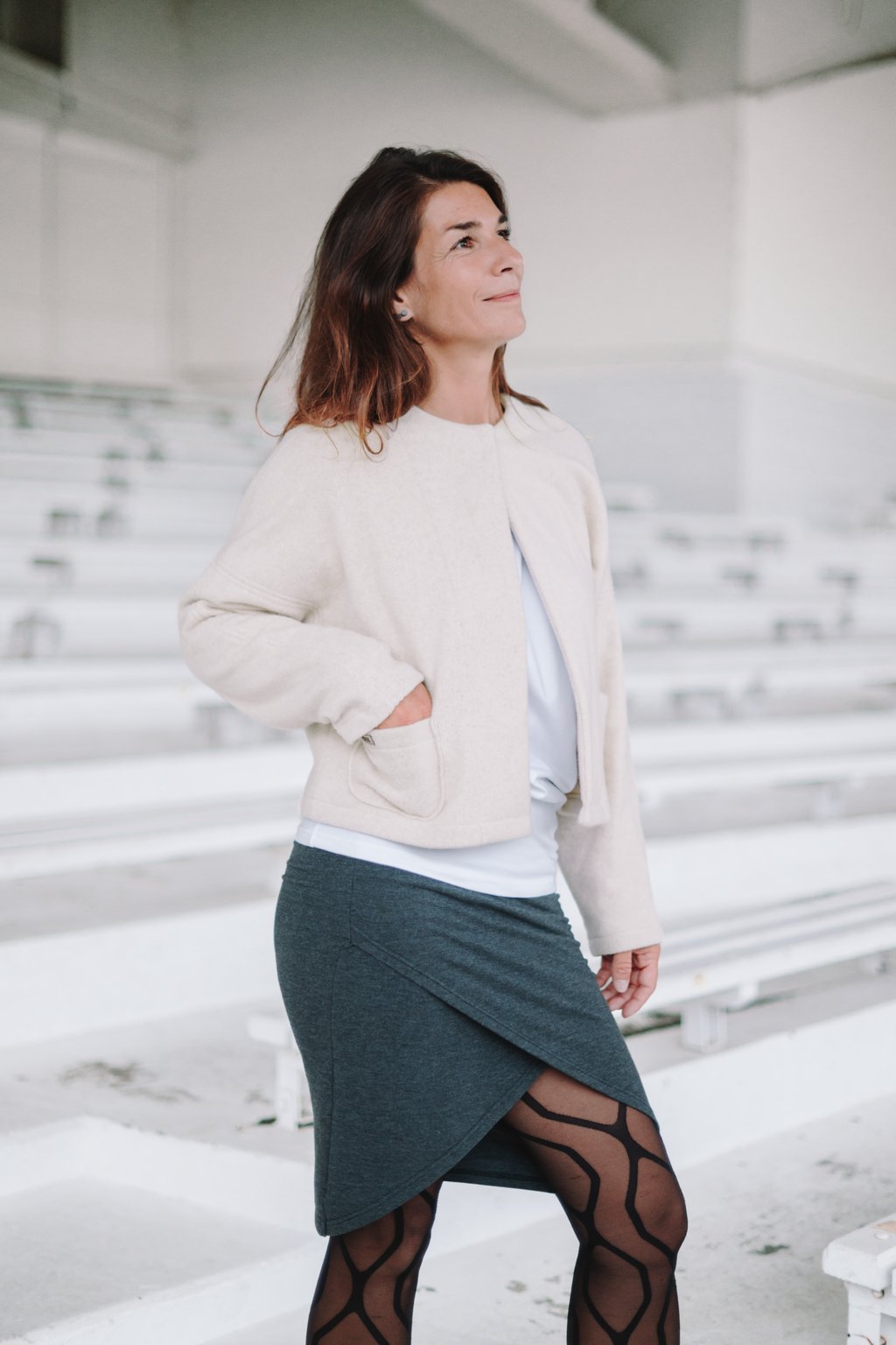 Ňuňu elegantní sako-bunda