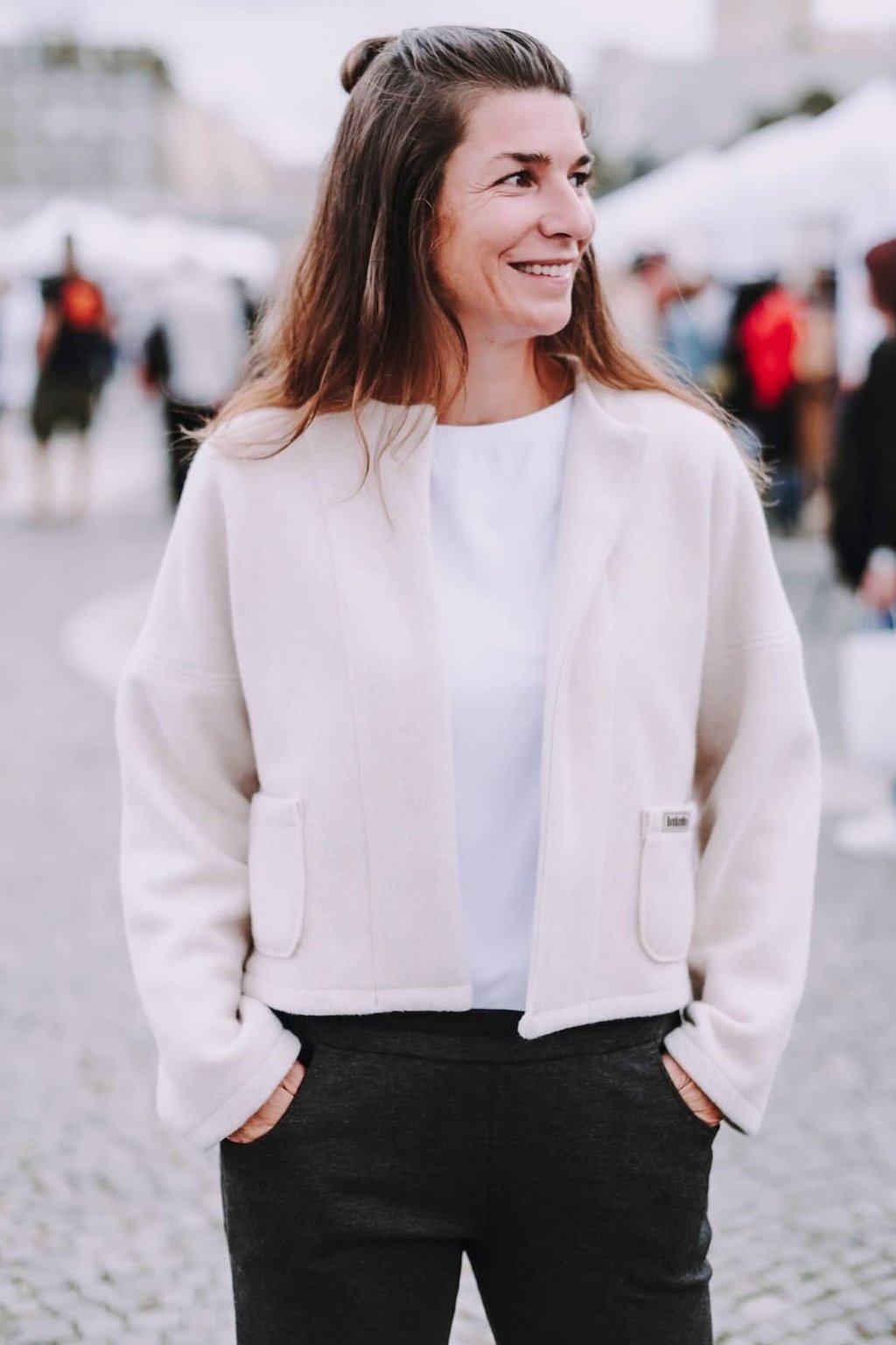 Ňuňu elegantní sako-bunda