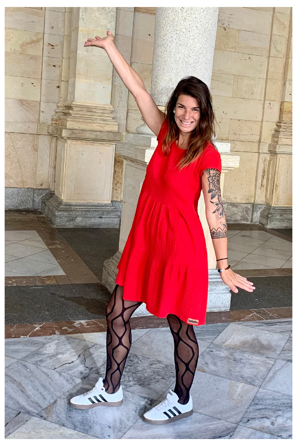 Letní mušelínové šaty “Freedom”